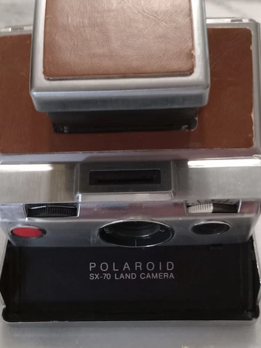 VTG POLAROID SX-70 LAND CAMERA. FOR PARTS/ REPAIR. NOT FOLDING.
