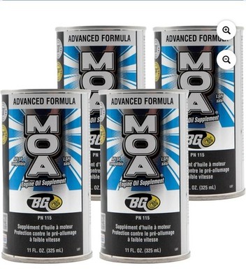 BG MOA Advance Formula Engine Oil Supplement 11oz. Can PN 115 4 PACK