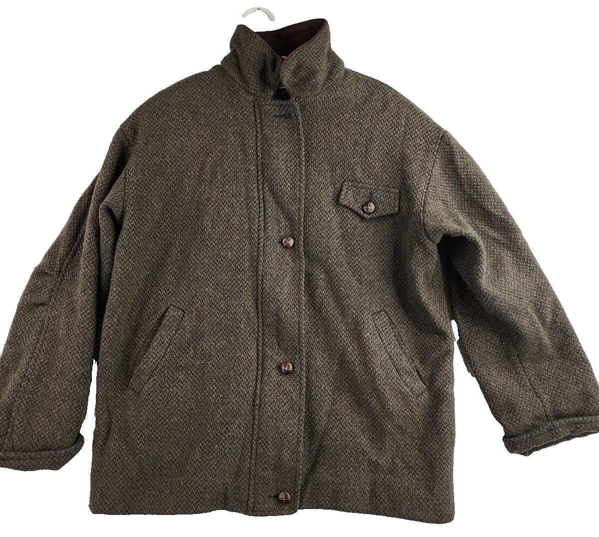 Westbound Wool Herringbone Jacket Winter Coat Ful… - image 1