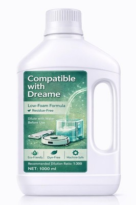 Floor Cleaning Solution, Compatible with Dreame Wet Dry Vacuum Cleaner, Low F...