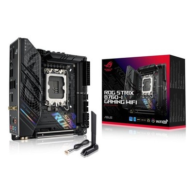 ASUS ROG STRIX B760-I GAMING WIFI Sockel 1700/B760/Ddr5/S-Ata 6Gb/S/Mini Itx