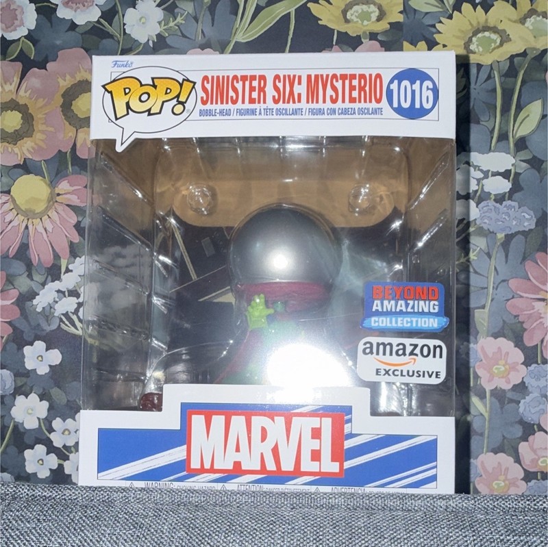 Funko Pop! Marvel Mysterio #1016 Amazon Exclusive Vinyl Bobblehead, Beyond