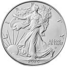 Personal Hoard 1oz .999 Silver Eagle BU, Random Yr 2021-2026 Single Coin