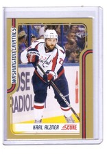 Karl Alzner 2011-12 Panini Score Gold Parallel Card #466