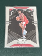 2019-20 Prizm Basketball Coby White Rookie Card IMAGE VARIATION