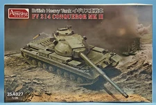 Amusing Hobby 35A027 1/35 British Heavy Gun Tank FV 214 Conqueror MK II New
