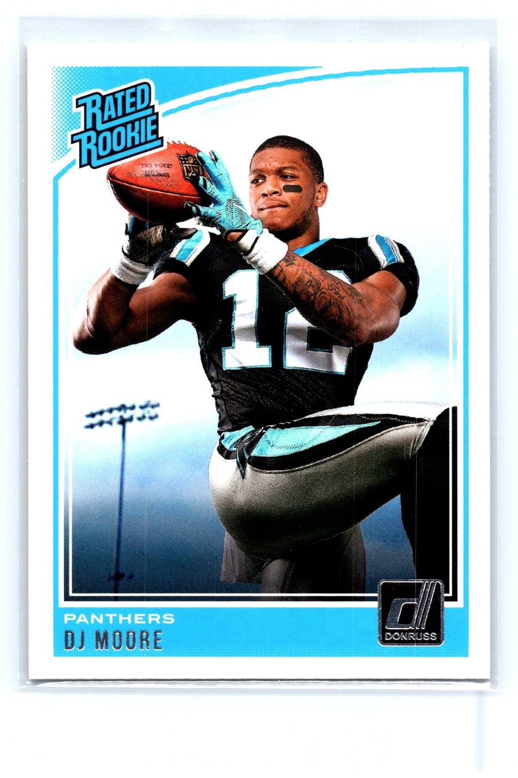 DJ Moore 2018 Donruss #316