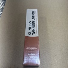Sunless Tanning Lotion - Medium Self Tanner - Fast Acting - 6.1 oz - New in Box