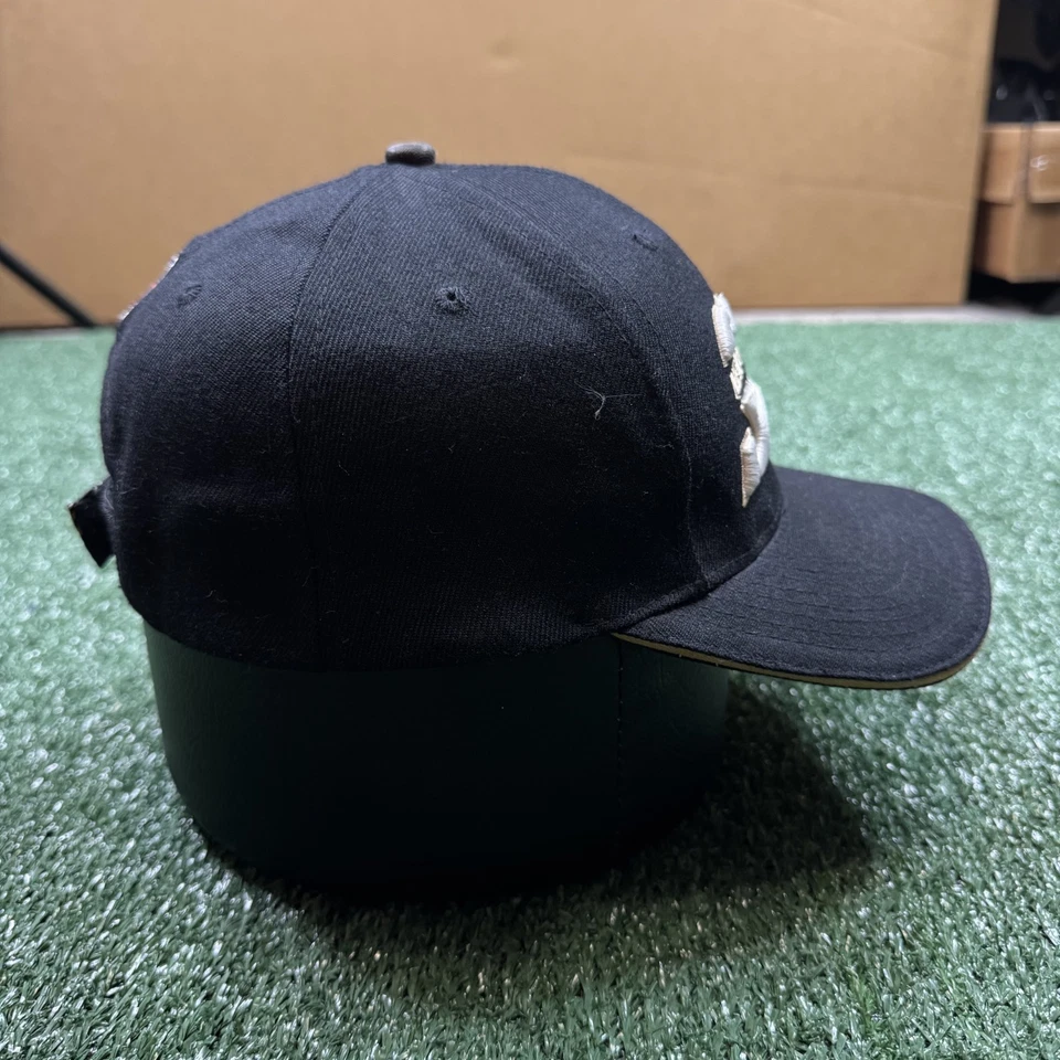 Gorra de colección New Orleans Saints para hombre talla única negra NFL fútbol americano gancho bucle Foto 3 de 4