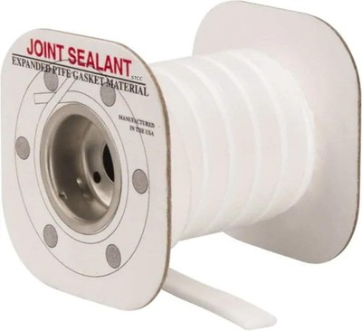 Lamons Expanded Joint Sealant PTFE, 1/2  Wide x 15 feet Long, (2 Spool)
