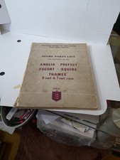 Ford Anglia ,prefect, Escort, Squire, And Thames Spare Parts List And Popular 
