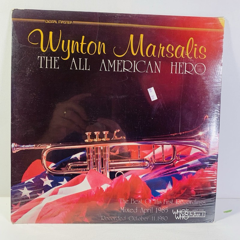 Wynton Marsalis - The All American Hero - Jazz LP Record