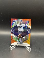 2021 Panini Phoenix Racey McMath Fireburst Parallel Rookie Tennessee Titans #195