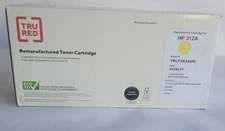 Tru Red TRCF382ADS  PEPLACES HP 312A YELLOW TONER CARTRIDGE GOVT SURPLUS INK 