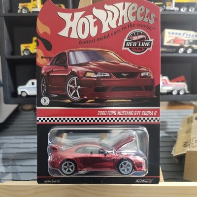 Presale 2025 Hot Wheels RLC NEW 2000 Ford Mustang SVT Cobra R Rare Premium Red 
