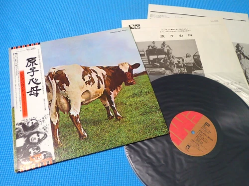 PINK FLOYD LP Atom Heart Mother ODEON EMI 1974 Japan EMS-80320 OBI