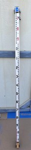 Lenker L-E-VATION 79-M Surveying Rod Leveling Measuring Ruler Grade Rod