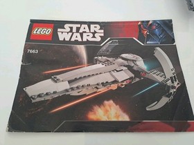 Lego Star Wars 7663 Sith Infiltrato with Darth Maul Complete