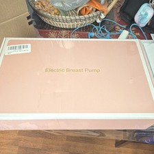 Double Electric Breast Pump White with Collection Bottle, Pumping Kit