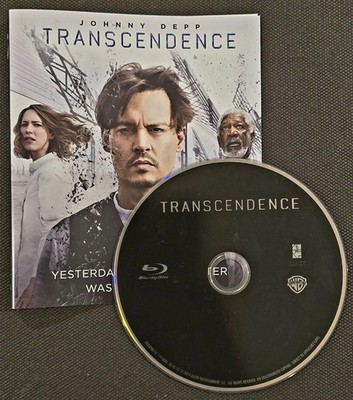 Transcendence (Blu-ray, 2014) DISC + ARTWORK ONLY