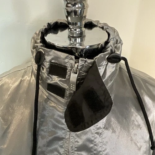 Mercedes Benz  Motorsports Men’s Silver Jacket Silver size: M image 3