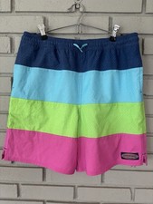 Vineyard Vines Boys Colorblock Chappy Swim Trunks XL Size 18