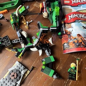 LEGO Ninjago 70593 The Green NRG Dragon Box & Manual - Partially Complete