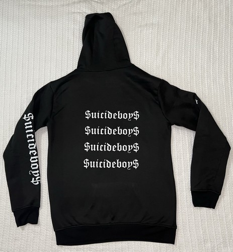 Suicide Boys Hoodie Mens LG 21” X 27” Pullover Sweatshirt Hoodie Hip Hop - Picture 11 of 12