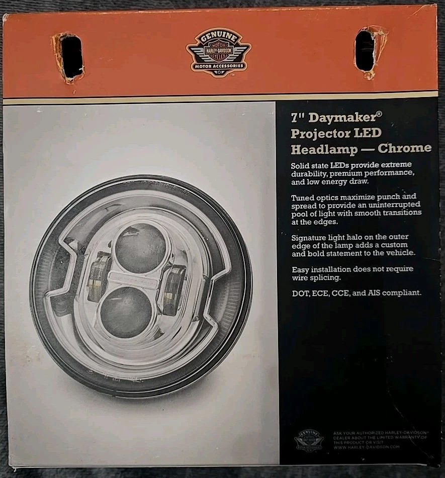 Faro proyector LED Daymaker de 7" Harley-Davidson Foto 4 de 4