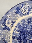 Historic Plaza & Rebel Monument Santa Fe New Mexico English Staffordshire Plate — photo 6