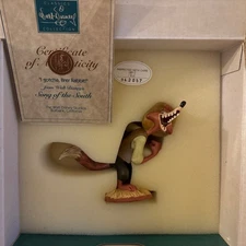 ~NIB~Disney~WDCC~Song Of The South~BRER FOX Figurine~I Gotcha Brer Rabbit~NEW