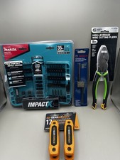 New - 4pc Mixed Tool Bundle Makita Gearwrench Bosch Commercial Electric