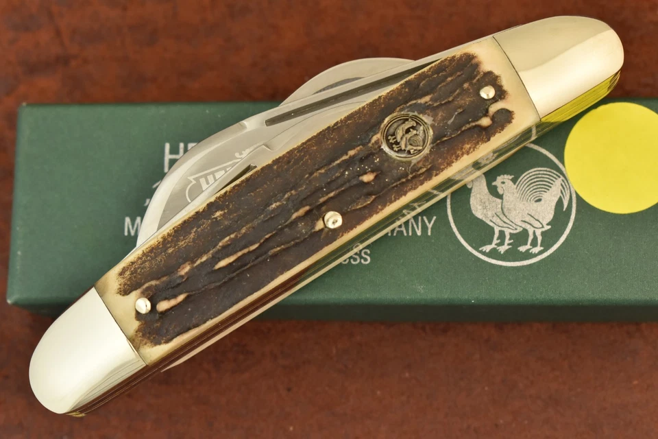 CUCHILLO DE CONGRESO JUMBO CIERVO SOLINGEN ALEMANIA CUBIERTOS BERTRAM GALLINA Y GALLO (25826) Foto 2 de 4