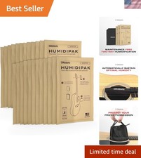 D'Addario Guitar Humidifier 24-Pack: Maintenance-Free Two-Way Humidity Control