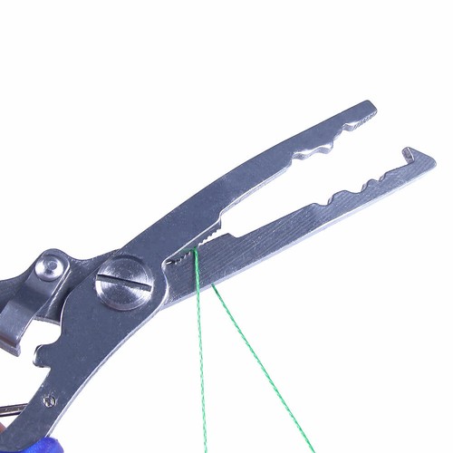 Fishing Pliers Stainless Steel Hook Remover Scissors Line Cutter Split Ring Tool - Picture 3 of 16