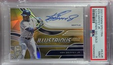 2021 POP 3 Panini Illustrious Legends Signatures Ken Griffey Jr Gold /10 PSA 9 