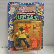 Unpunched TMNT Midshipman Mike 1991 Playmates Teenage Mutant Ninja Turtles NOS