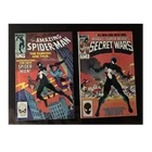 💎DOUBLE GRAIL💎 Amazing Spider-Man #252 Signed Frenz/DeFalco & Secret Wars #8