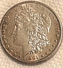 1901 O Morgan Beautiful uncirculated bright & shiny coin free ship Sigma tested+
