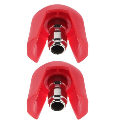 #ad 2 Pcs Pressure Washer Nozzle Quick Connect Power Attachments Fan Spray Tip Head $14.14