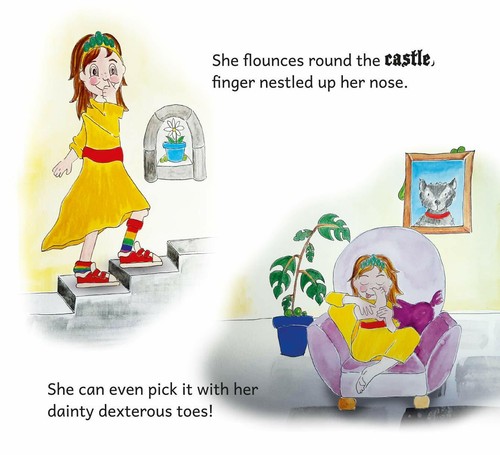Delilah Rose the Bogey Princess 'singed' - Picture 5 of 5