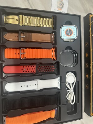 Smart Watch Men Women Watches for Android iOS iPhone With Multi Color Straps