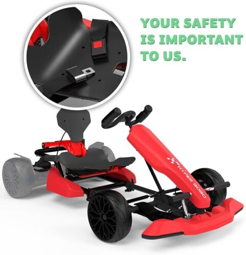 Hyper Gogo Hoverboard Kart Aufsatz GoKart Sitz Umbausatz für alle Hoverboards DE - Bild 9 von 13
