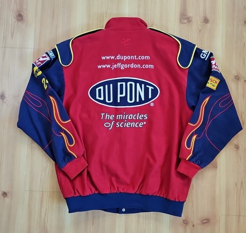 Chase Authentics Drivers Line Jeff Gordon Snap Button Jacket Size