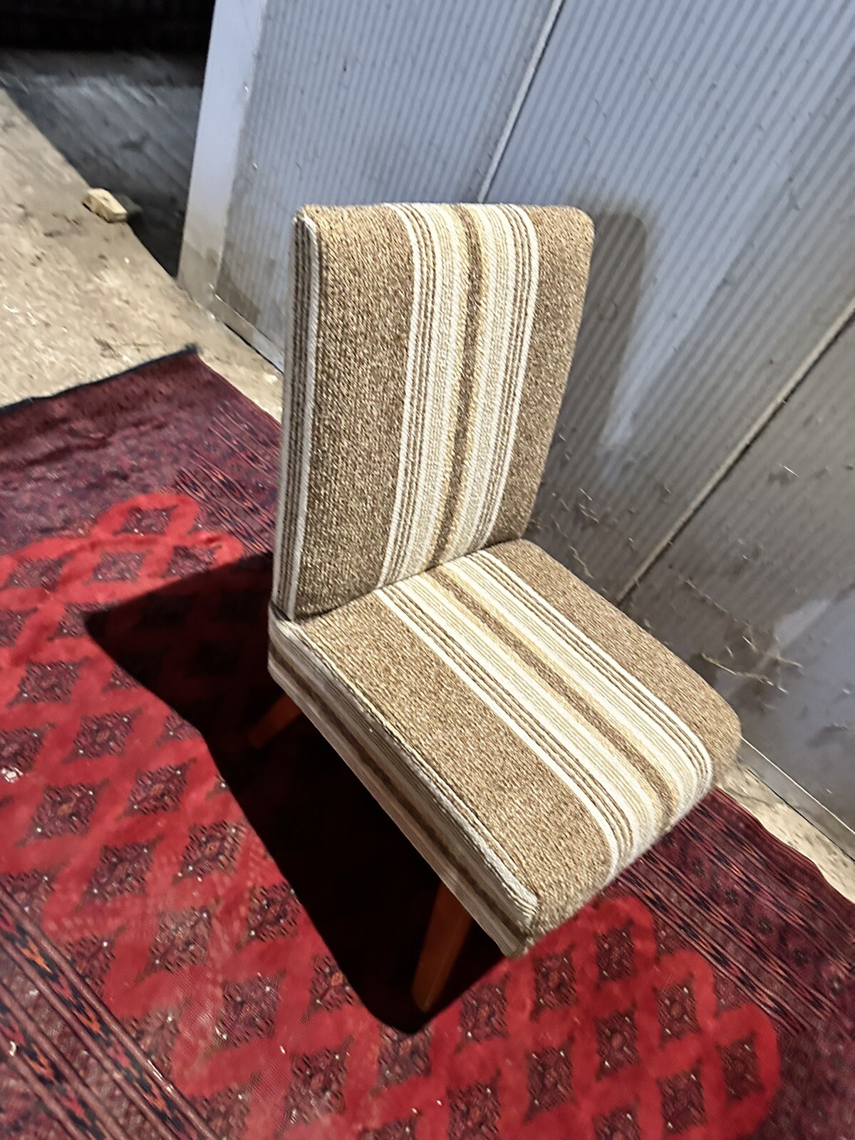 Vintage Retro mid Century Low Bedroom Chair eBay