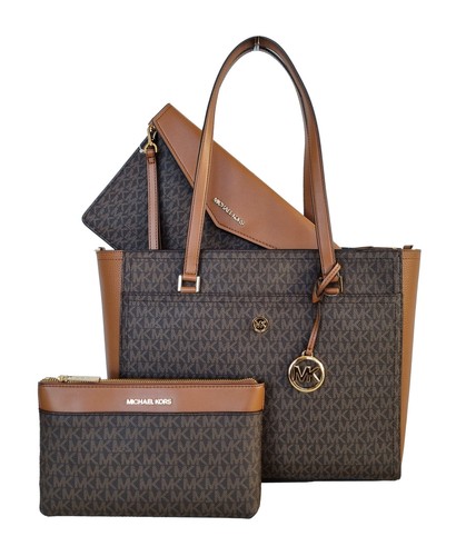 MICHAEL KORS borsa a spalla tracolla donna maisie 35T1G5MT7B marrone 3 in 1  | eBay
