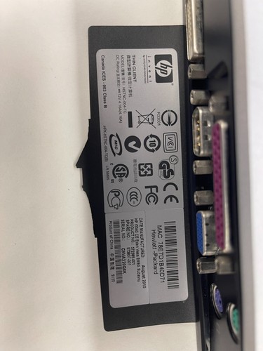 5540 Compaq T5540 / 572385-001 / corps mince / Subassy T5540 / CE Eden Vesa EME - Photo 3/3