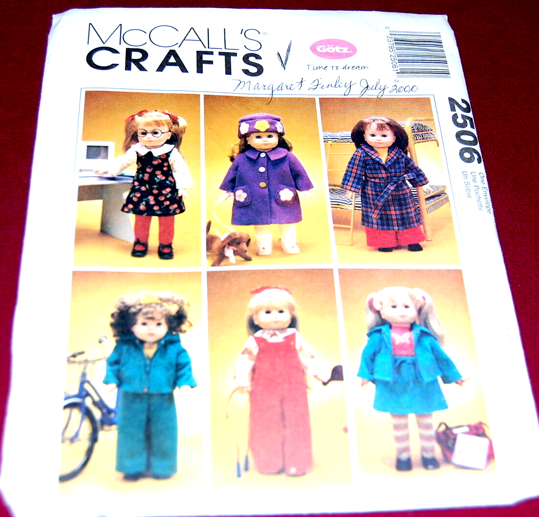 McCalls Pattern 2506 Girl 18