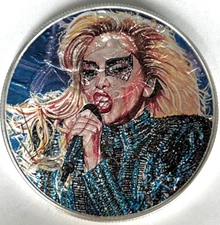 Lady Gaga - Limited Edition American Silver Eagle 1oz .999 Silver Dollar Coin