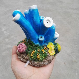 2pcs Air Stone Decoration Coral Air Stone Ornament For Oxygen